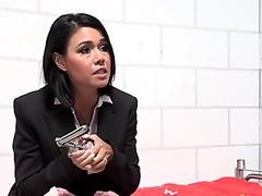 Lez Babe Anally Toyed In The Prison With Toys By Asian MILF