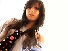 Salty japanese cutie Yumi Sugimoto poses sultry in bikini