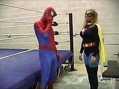 Spiderman and FlyWoman the PlantMaster's Trap