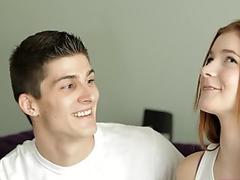 Redhead teen Ava Sparxxx gets sex lesson from her stepmommy Syren De Mer